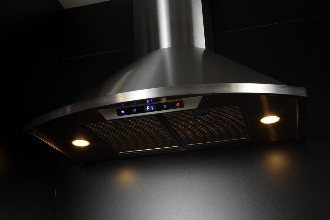 Forno 30-Inch Campobasso Wall Mount Range Hood FRHWM5010-30 Forno
