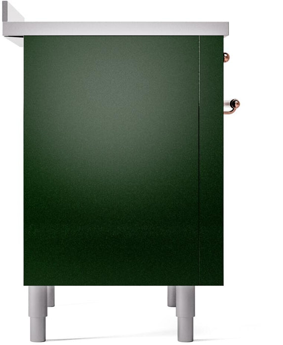 ILVE Nostalgie II 36 " Electric Range, Emerald Green, Copper Trim UPI366NMPEGP ILVE