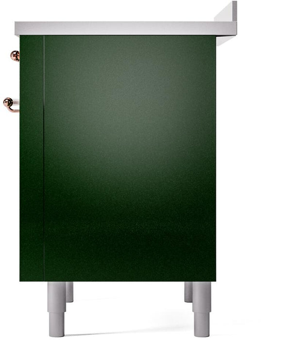 ILVE Nostalgie II 36 " Electric Range, Emerald Green, Copper Trim UPI366NMPEGP ILVE