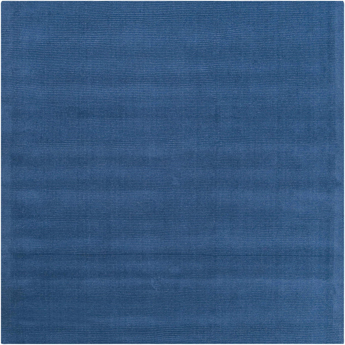 Brockton Solid Wool Blue Area Rug