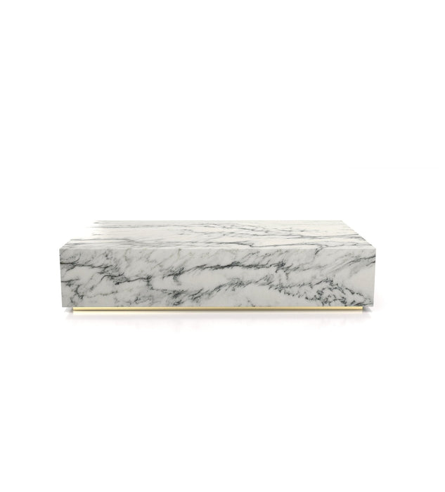Firenze Rectangular Plinth Coffee Table