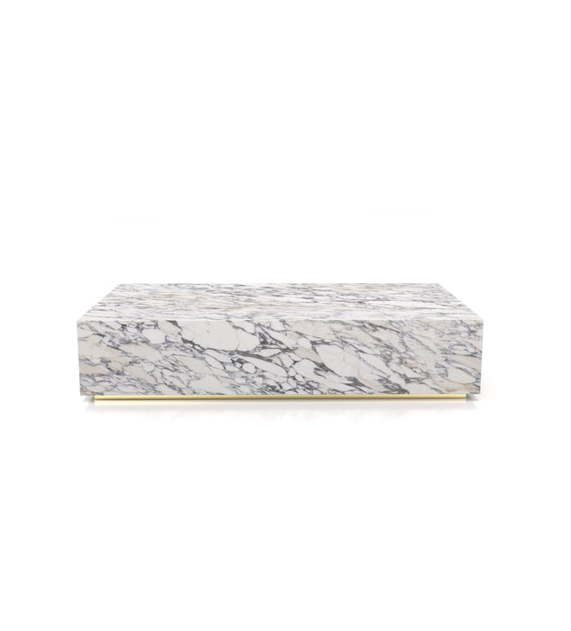 Firenze Rectangular Plinth Coffee Table