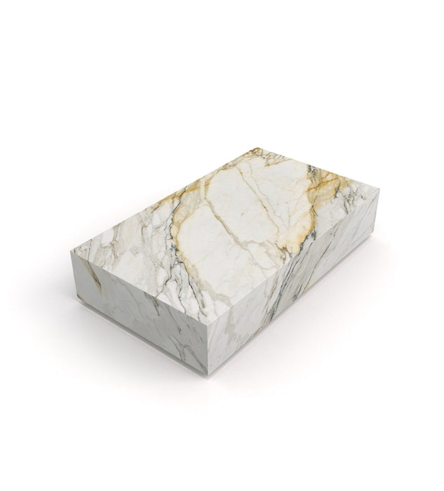 Firenze Rectangular Plinth Coffee Table