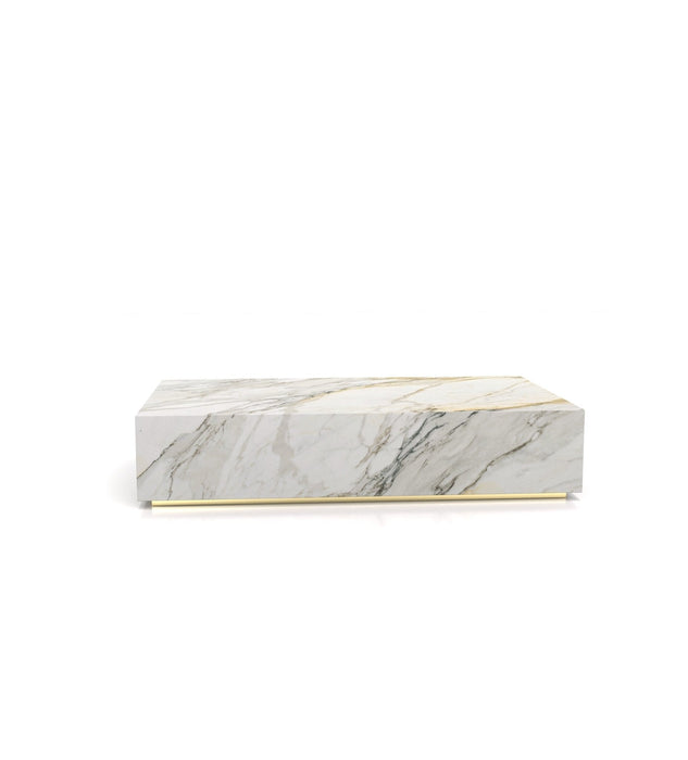 Firenze Rectangular Plinth Coffee Table