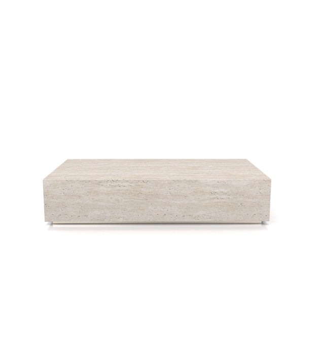 Firenze Rectangular Plinth Coffee Table