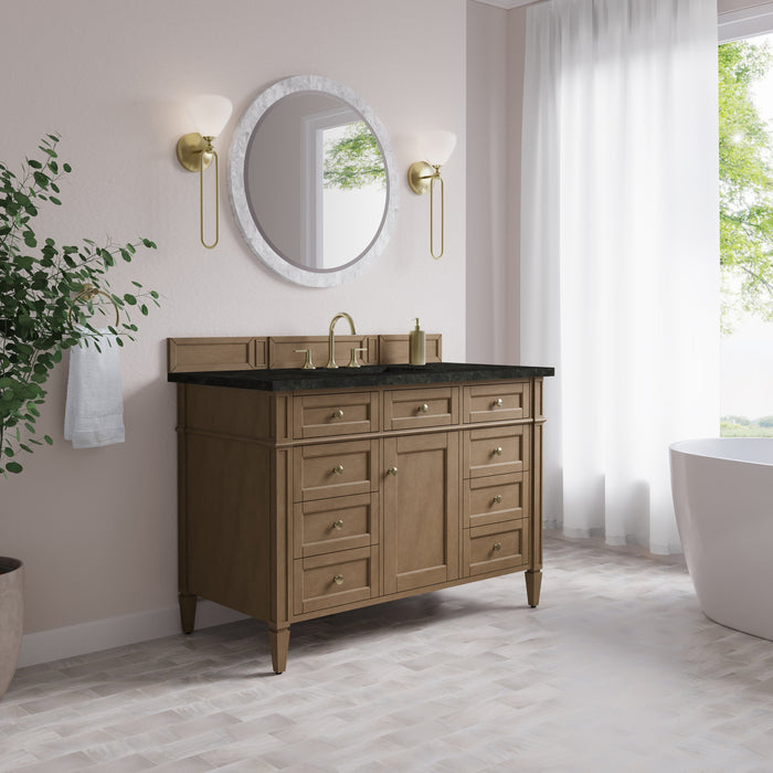 James Martin Brittany 48" Single Bathroom Vanity, Pecan