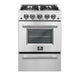 Forno 24" Gas Range, Stainless Steel — FFSGS6272-24