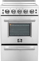 Forno 24-Inch Pro-Style Electric Range with 4 Burners in SS — FFSEL6069-24