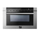 Forno 24" Microwave Drawer in Stainless Steel — FMWDR3000-24
