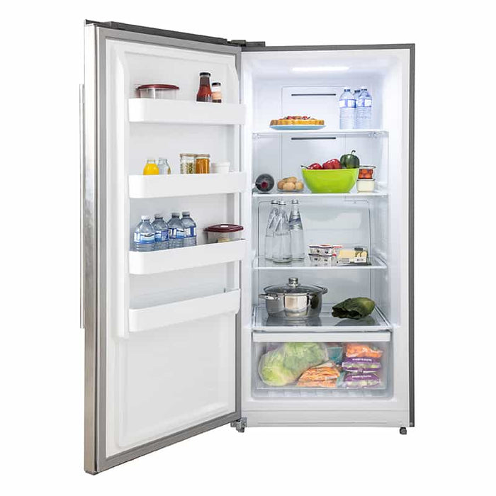 Forno 28" Rizzuto Pro - Style Dual Combination Refrigerator & Freezer FFFFD1933 - 32LS - Farmhouse Kitchen and Bath