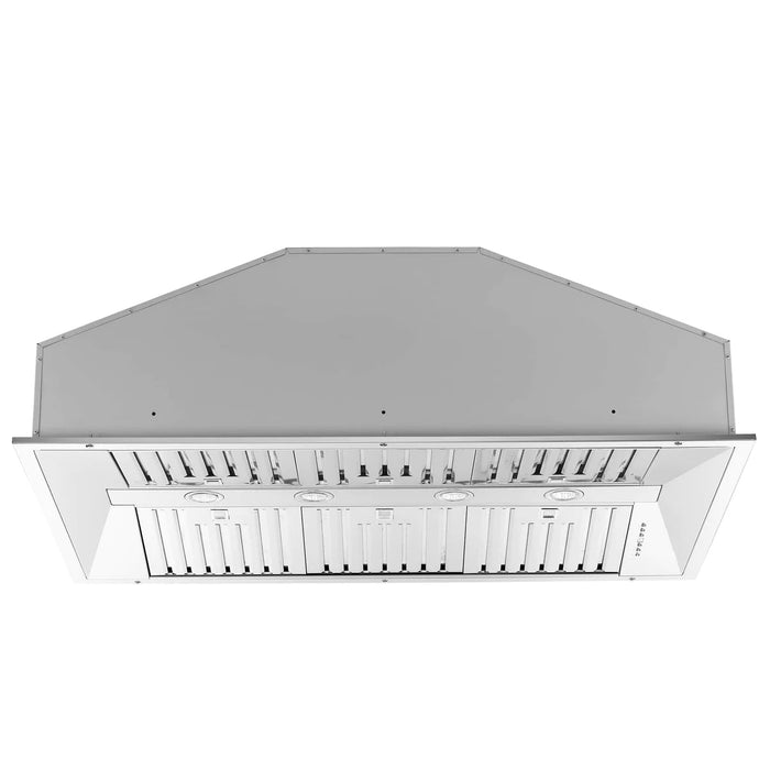 Forno Altilia 48 - Inch 1200 CFM Insert Range Hood in Stainless Steel FRHRE5337 - 48 - Farmhouse Kitchen and Bath