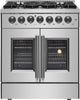 Forno Galiano 30 in. Fr. Door Freestand. Dual Fuel Range, Elec. Oven — FFSGS6356-30