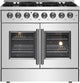 Forno Galiano 36 in. Fr. Door Freestand. Dual Fuel Range, Elec. Oven — FFSGS6356-36