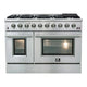 Forno Galiano 48" Gas on Gas Range — FFSGS6244-48