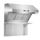 Forno Savona - 36" Wall Mount Range Hood & Back Splash — FRHWM5029-36HB