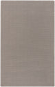 Brockton Solid Wool Gray Area Rug