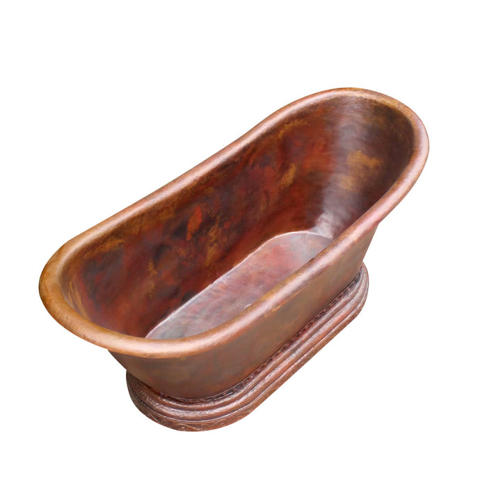 Akicon Handmade Copper Ceramic Luxury Bathtub — AKB30002-C