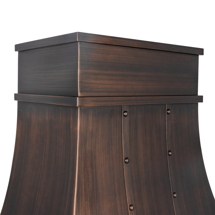 Akicon Handmade Copper Range Hood with Durable Solid Copper Material — AKH715C-C
