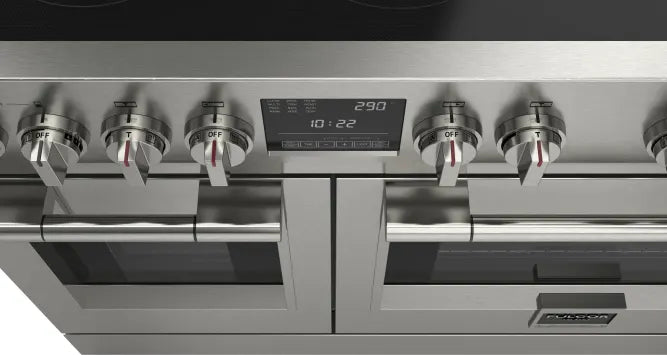 Fulgor Milano Sofia 600 Series 48 Inch Freestanding Professional Induction Range with 7 Elements F6PIR487S1 - Farmhouse Kitchen and Bath