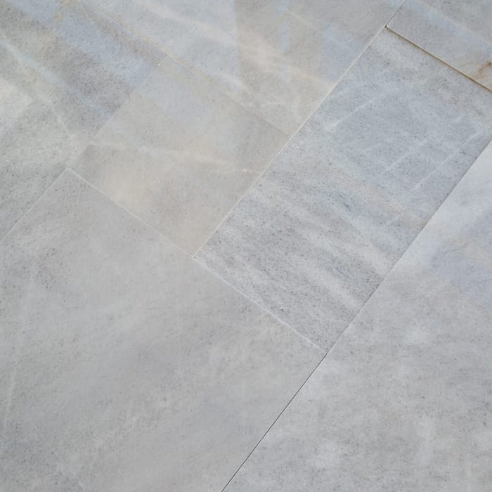 Fume Gray Versailles Marble Pattern Floor and Wall Tile - Livfloors Collection