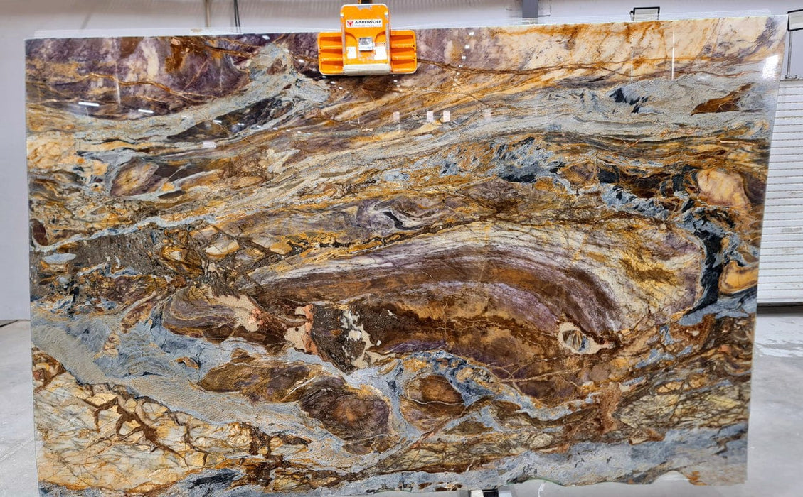 Fusion Blue Bookmatching Marble Slabs Polished - Full Truckload