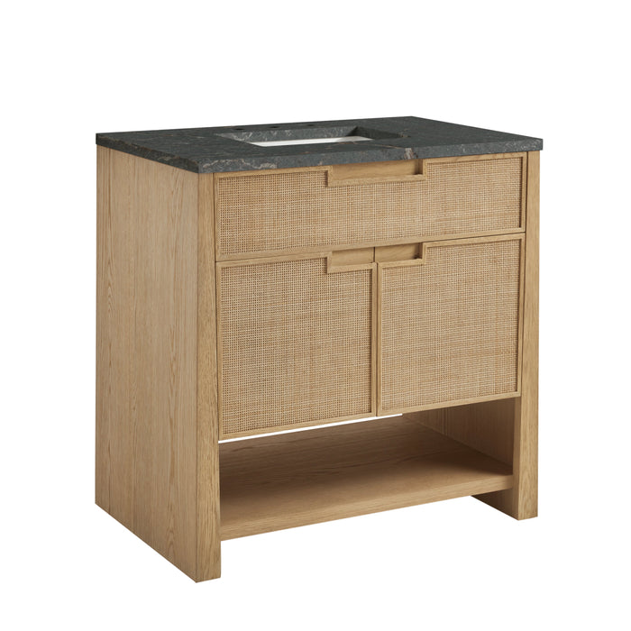 James Martin Solene 36" Single Bathroom Vanity, Seaside Oak