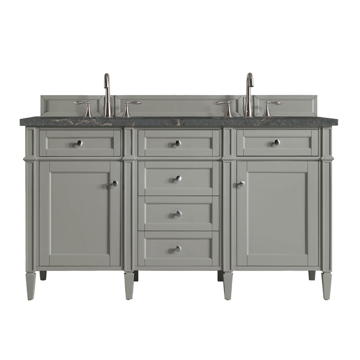 James Martin Brittany 60" Double Bathroom Vanity, Urban Gray