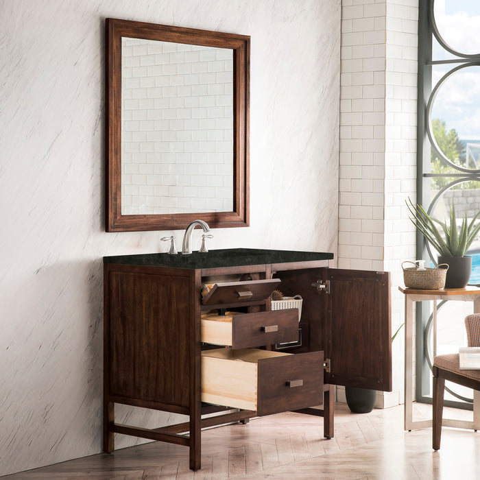 James Martin Addison 36" Single Bathroom Vanity, Mid-Century Acacia