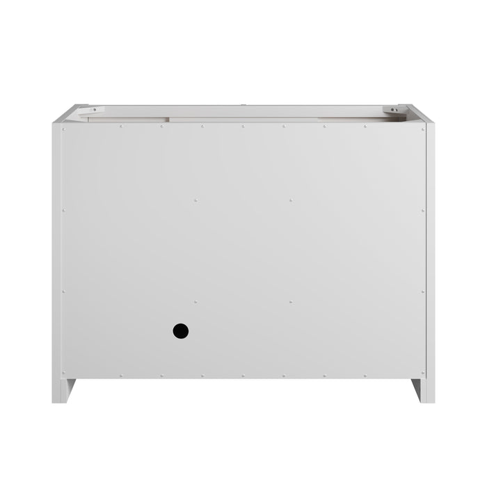 James Martin Bellshire 48" Single Bathroom Vanity, Bright White