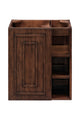 James Martin Alicante' 24" Floating Single Vanity Cabinet, Mid-Century Acacia