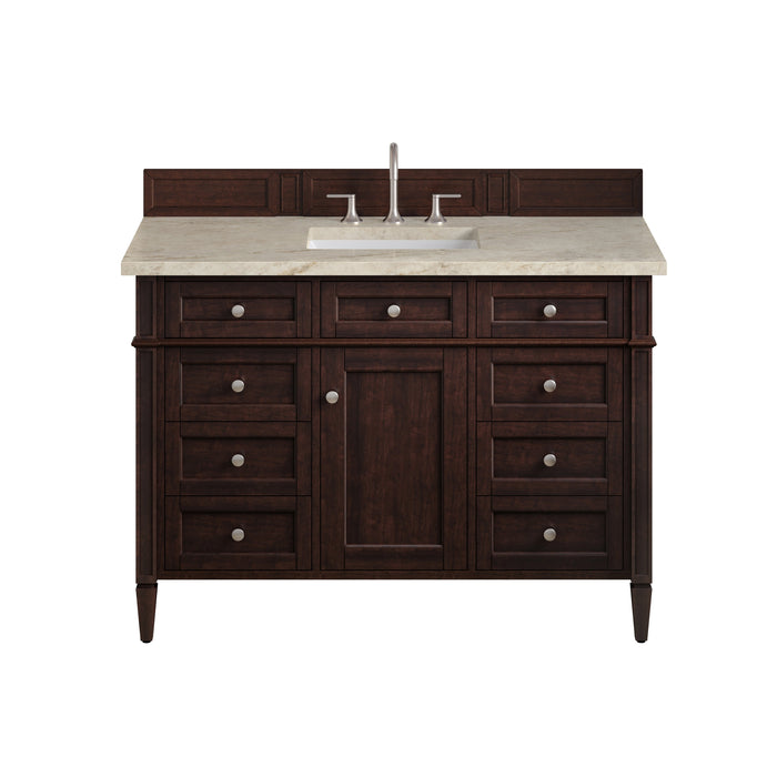 James Martin Brittany 48" Single Bathroom Vanity, Burnished Mahogany