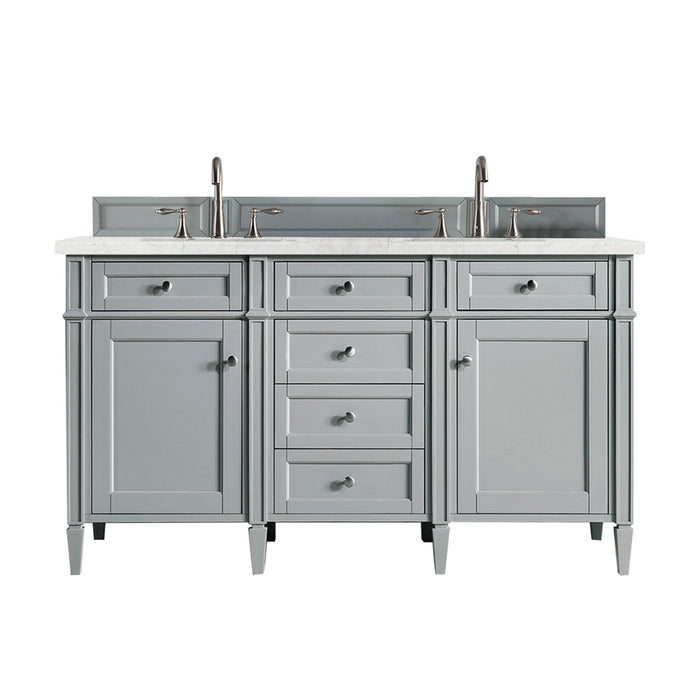 James Martin Brittany 60" Double Bathroom Vanity, Urban Gray