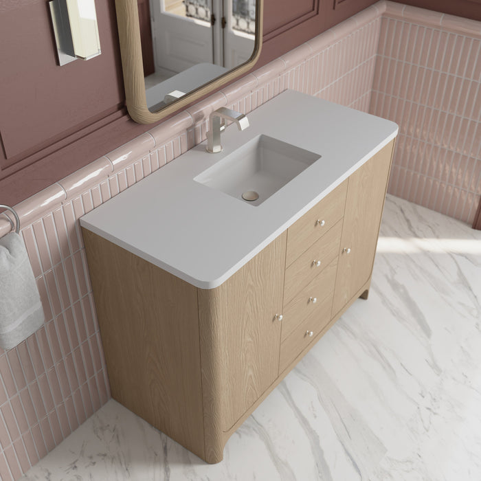 James Martin Gracyn 48" Single Bathroom Vanity, Coastal Driftwood