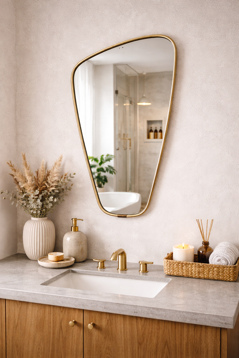 Wedel Aesthetic Mirror Irregular Unique Mirror