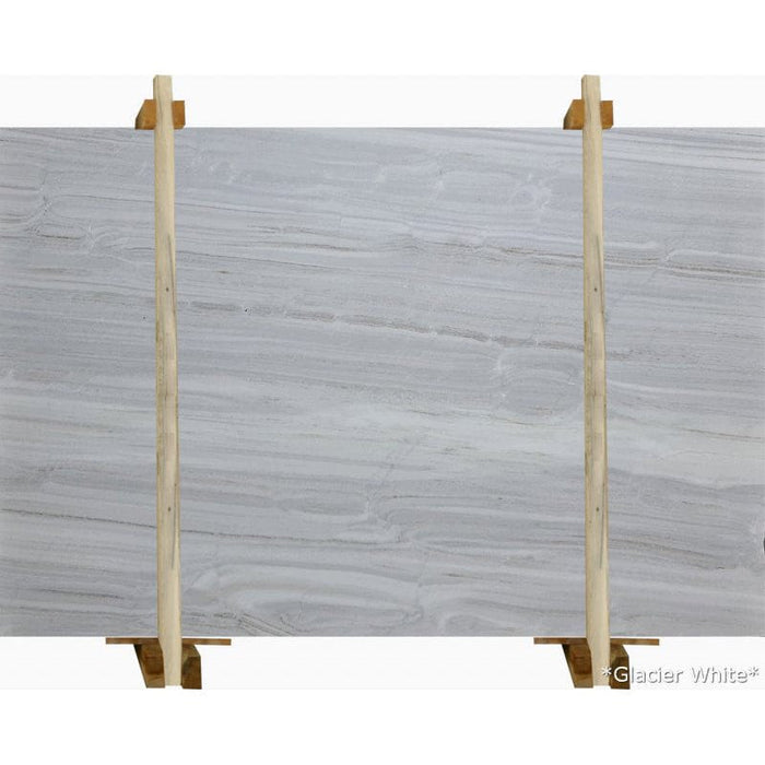 Glacier White Vein-cut Bookmatching Marble Slabs Polished - Livfloors Collection