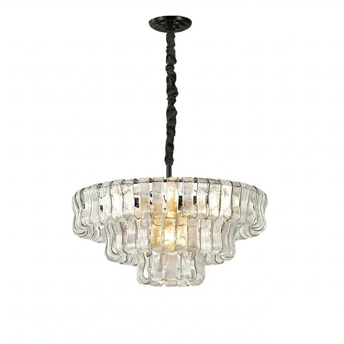 Glacii Ring Glass Chandelier