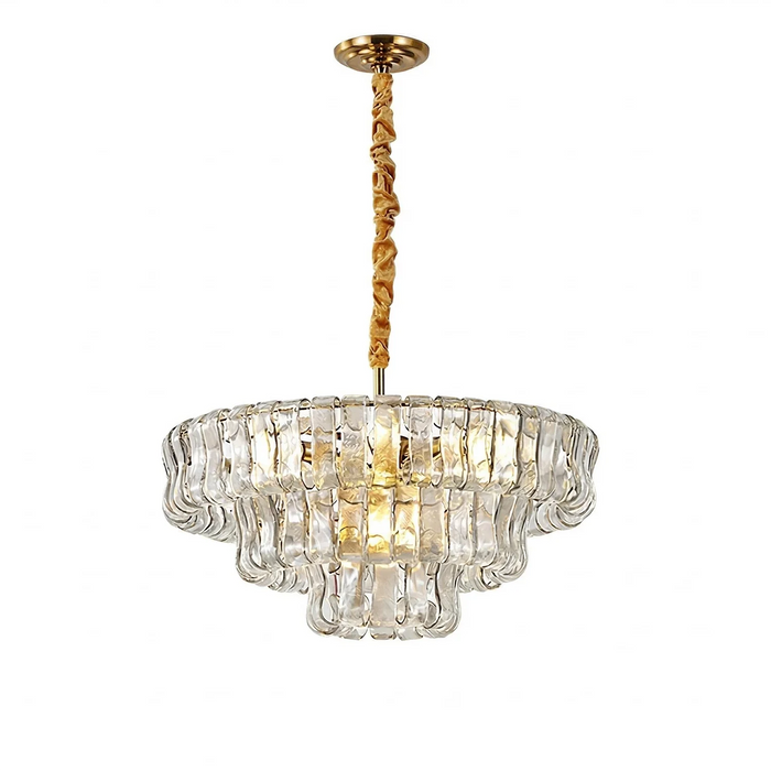 Glacii Ring Glass Chandelier