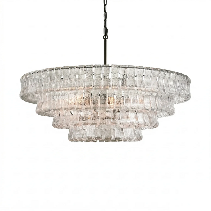 Glacii Ring Glass Chandelier