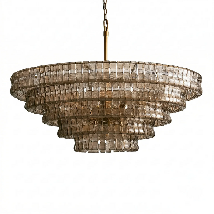 Glacii Ring Glass Chandelier