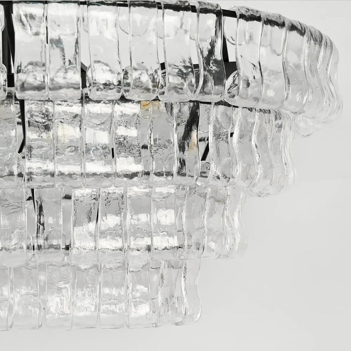 Glacii Ring Glass Chandelier