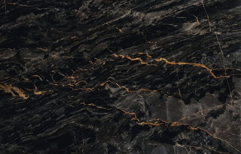 Golden Black Bookmatching Marble Slabs Polished - Full Truckload