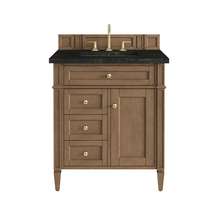 James Martin Brittany 30" Single Bathroom Vanity, Pecan