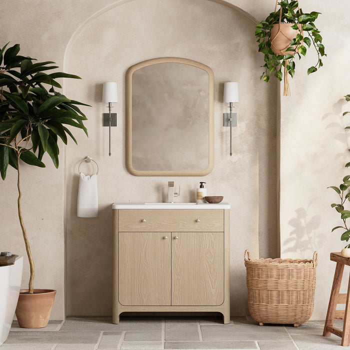 James Martin Gracyn 36" Single Bathroom Vanity, Coastal Driftwood