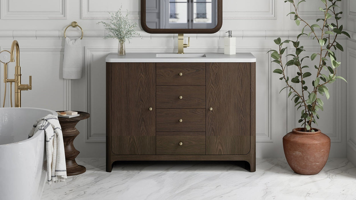 James Martin Gracyn 48" Single Bathroom Vanity, Sable