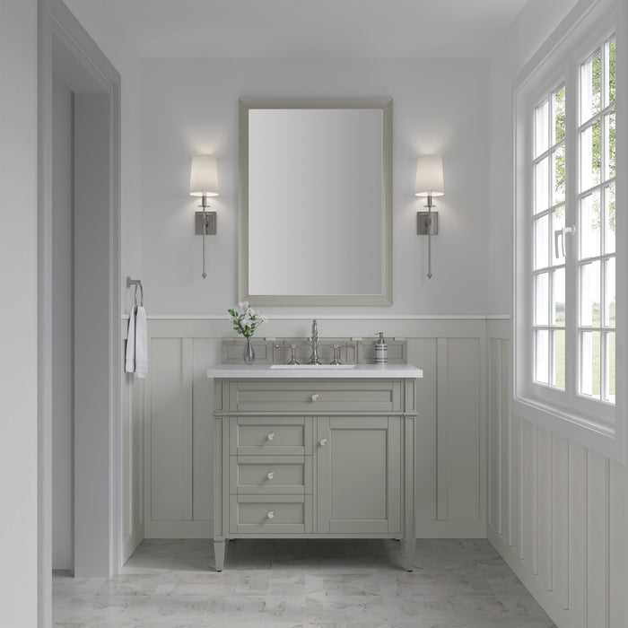 James Martin Brittany 36" Single Bathroom Vanity, Urban Gray