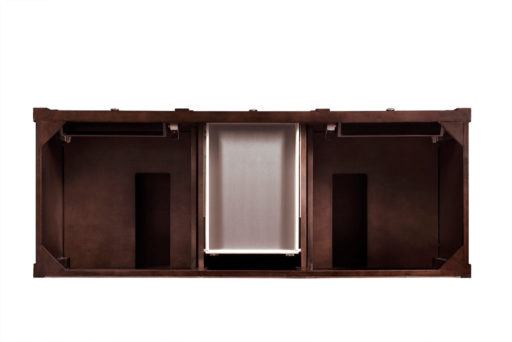 James Martin Brittany 60" Double Bathroom Vanity, Burnished Mahogany