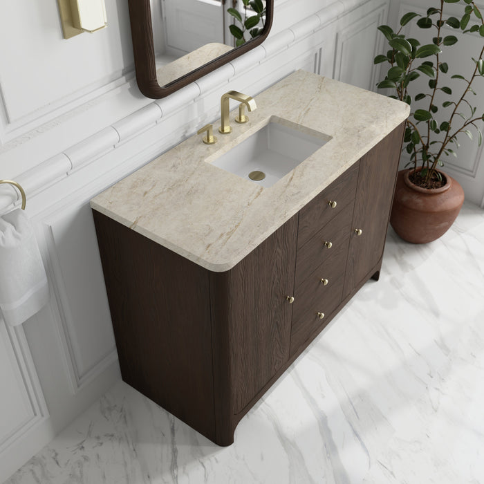 James Martin Gracyn 48" Single Bathroom Vanity, Sable