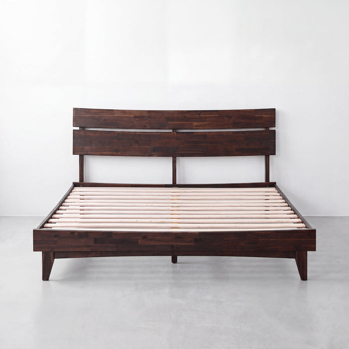 Aurora Solid Wood Bed Frame