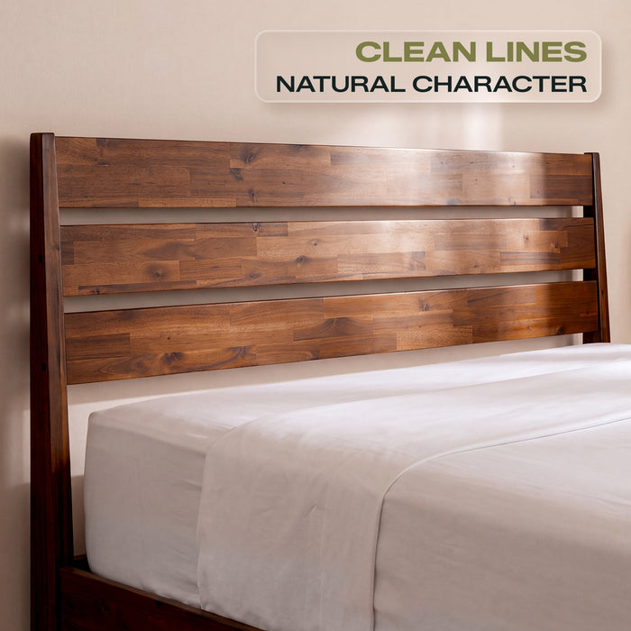 Emery Solid Wood Bed Frame