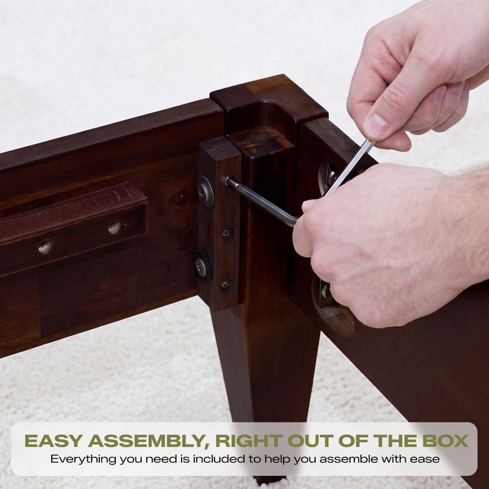 Emery Solid Wood Bed Frame